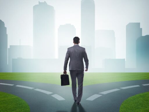 A thought-provoking representation of a strategic decision process for domain use.