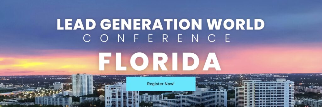 Attend Lead Generation World 2025 to become an informed lead buyer. If you sell leads then attend to learn the latest industry happenings and meet new buyers.