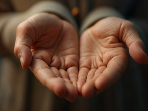A representation of insurance, showing helpful hands symbolizing opportunities from domains and Insurtech.